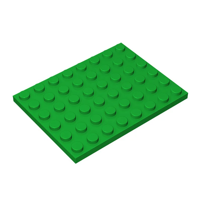 10 Stück 3036 Platten 6x8 Bausteine Sammlerstücke Modulare GBC Spielzeuge für Technische MOC DIY Bauwerke Kompatibel – Detail 1
