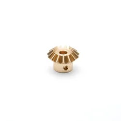 Precision 1:1 Metal Bevel Gear 1M 15T 4mm 15 Teeth Brass 90-Degree Right Angle Drive Model Parts