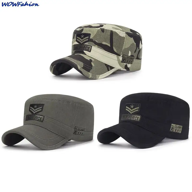 Men Baseball Cap Military Camouflage Caps Hunting Climbing Snapback Camouflage Uniform Sun Hats Adjustable Sports