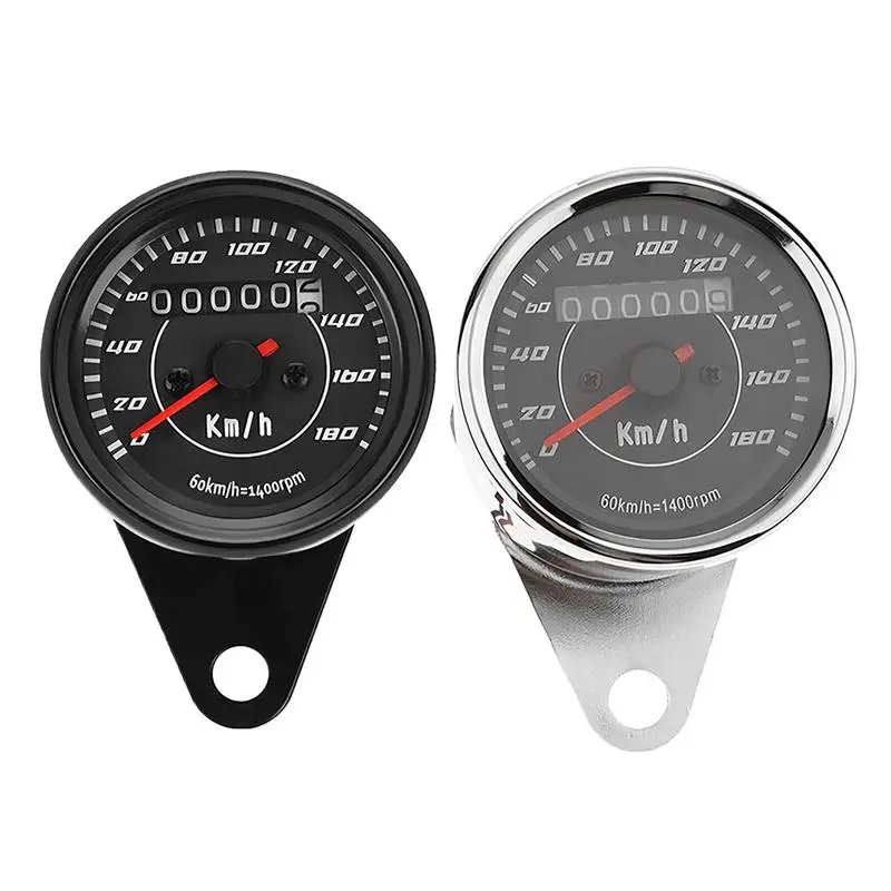 Digital Motorcycle Speedometer Lightweight Portable Motorcycle Odometer Strong and Durable Digital Speedometer with Internal Led