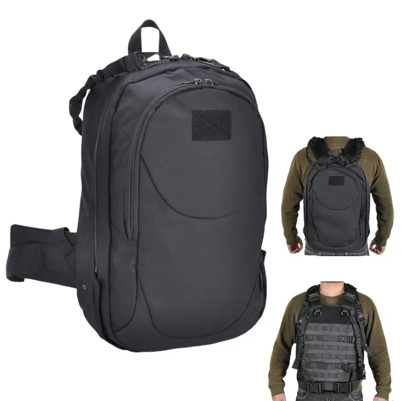 Dual Purpose Tactical Backpack and Vest, Molle Battle Assault Bag, Outdoor Sports Accessories