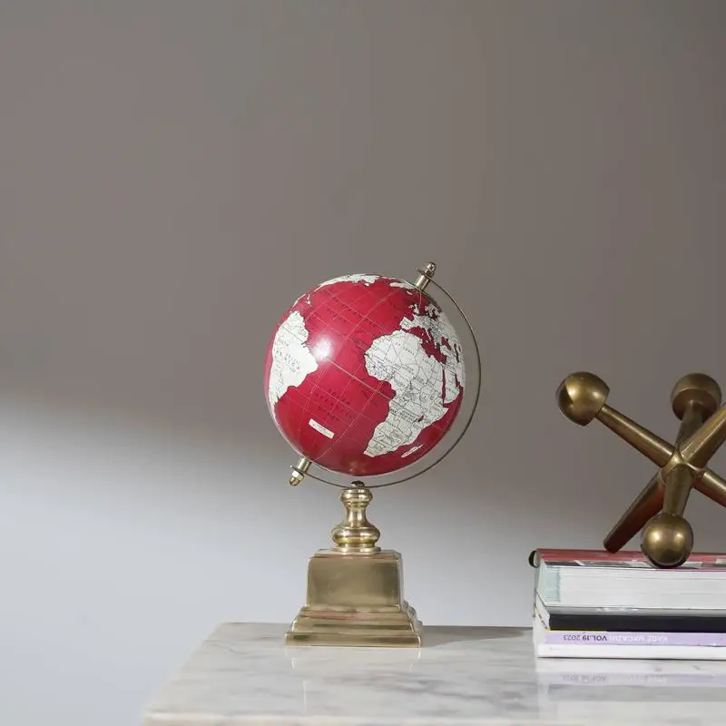 

Decorative Tabletop Globe on Aluminum Base - 10.75 in Height