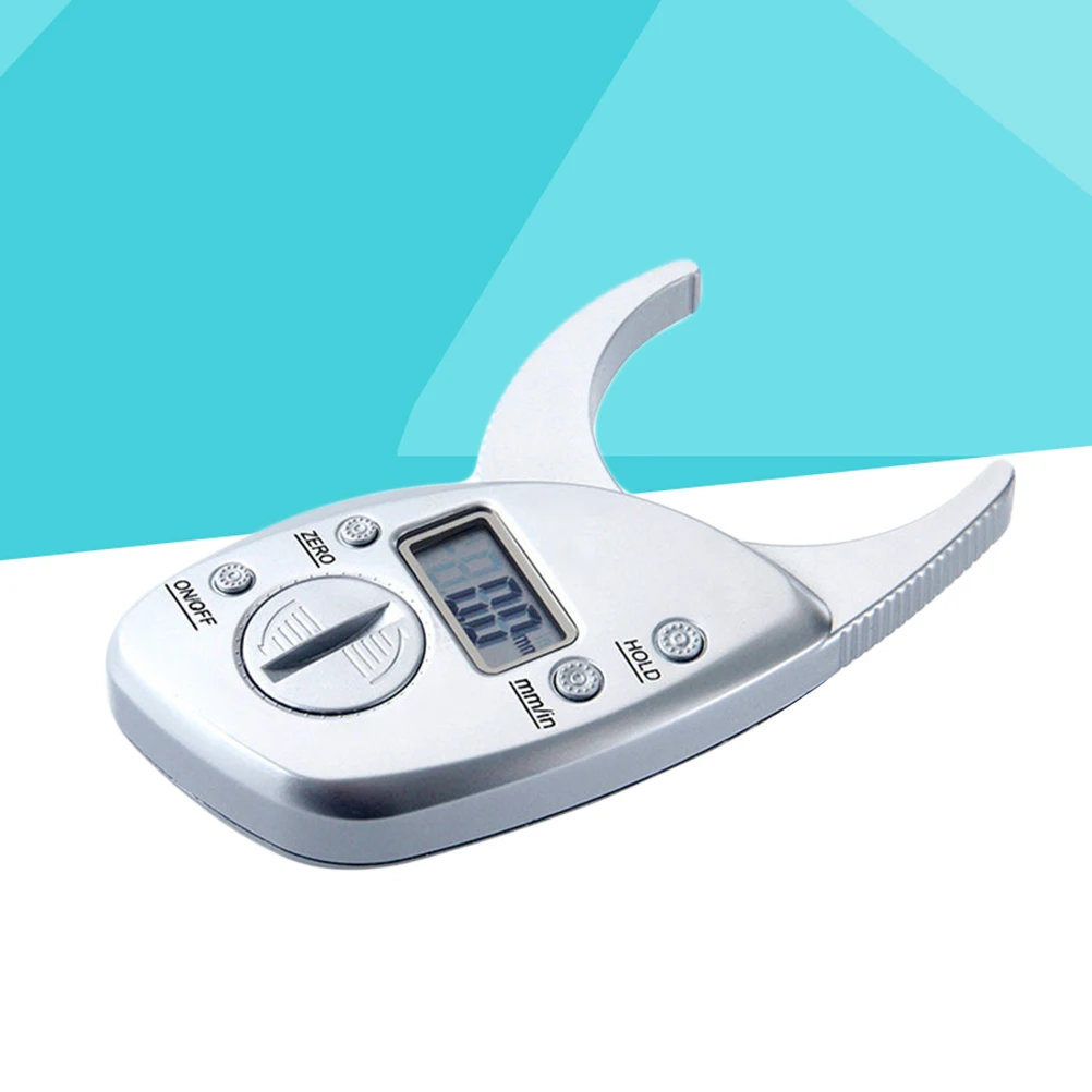 

Штангенциркуль для жира в организме, фитнес-зажим, портативный измерительный инструмент, точный ЖК-дисплей, анализатор складывания кожи, тестер, штангенциркуль для жира в теле