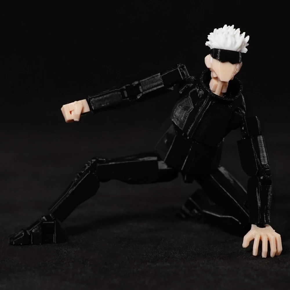 3D impreso Gojo Satoru Jujutsu Kaisen Anime multiarticulado Shapeshift juguetes figuras de acción maniquí modelo adornos regalos