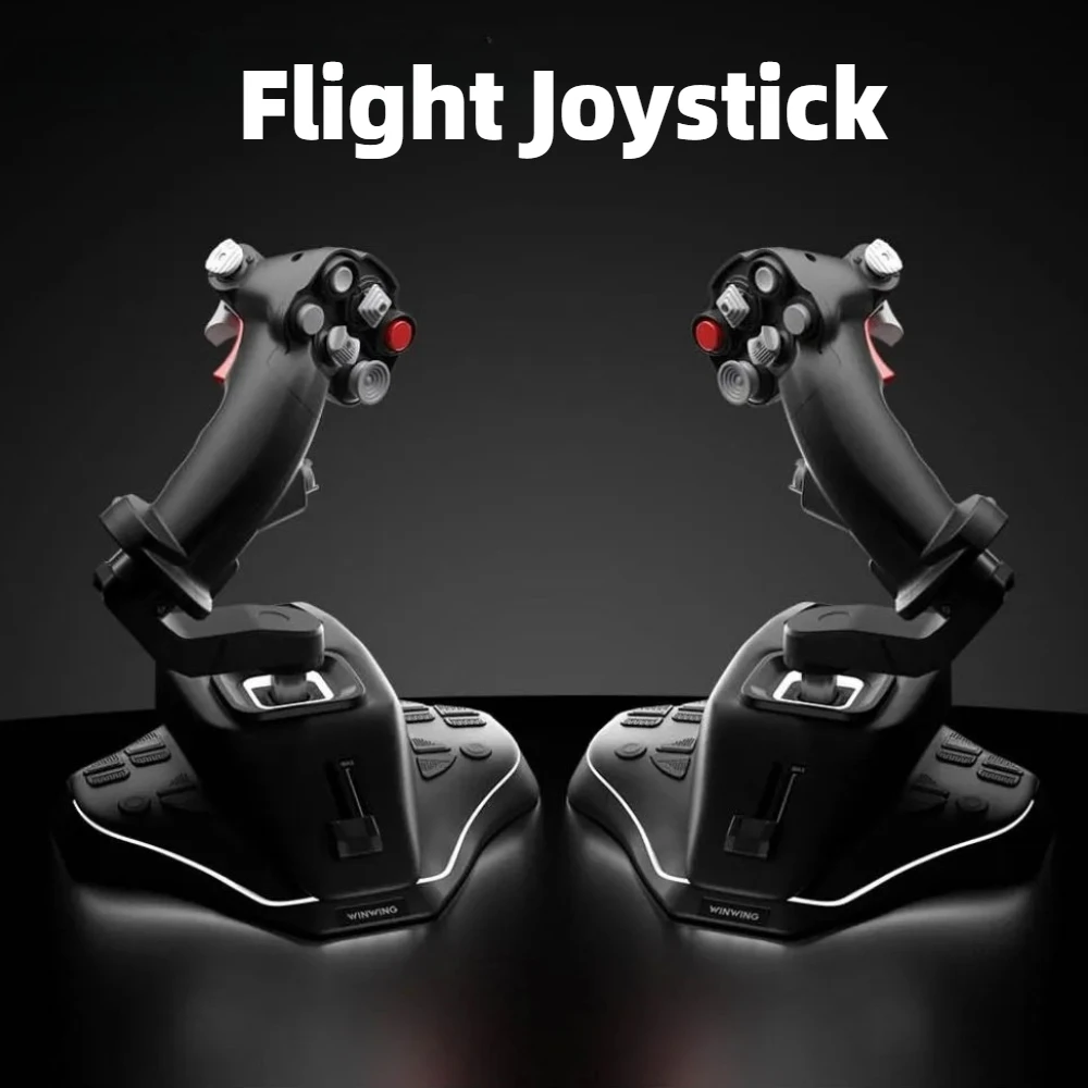 

Джойстик для полета WINWING URSA MINOR, левый/правый джойстик, аксессуары для видеоигр, игровой полет для DCS X-Plane MSFS2020