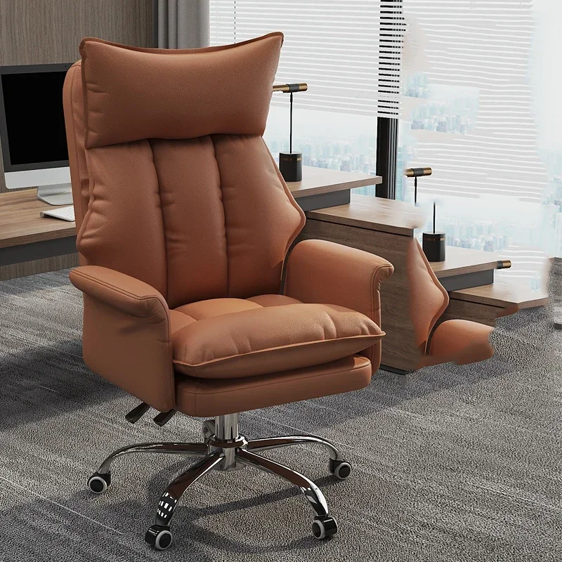 

Height Adjustable Chair Furniture Luxury Individual Reclining Work Posture Correction Lazy Bed Leather Office Plastic Pc Room