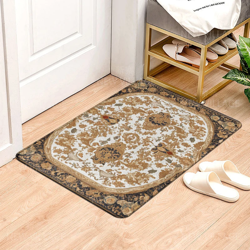 House entrance carpet Home door mat Modern Nordic style Room Bath Foot bathroom non-slip Kitchen water absorption rugs Abstract