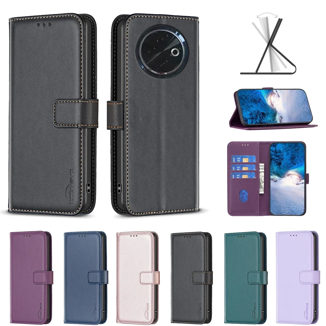 Flip Leather Case For Tecno Spark 30C 5G Spark 30 Pro 4G Spark 30 4G Spark 30 5G Spark Go 1 Spark Go 2025 Spark 30C Cover