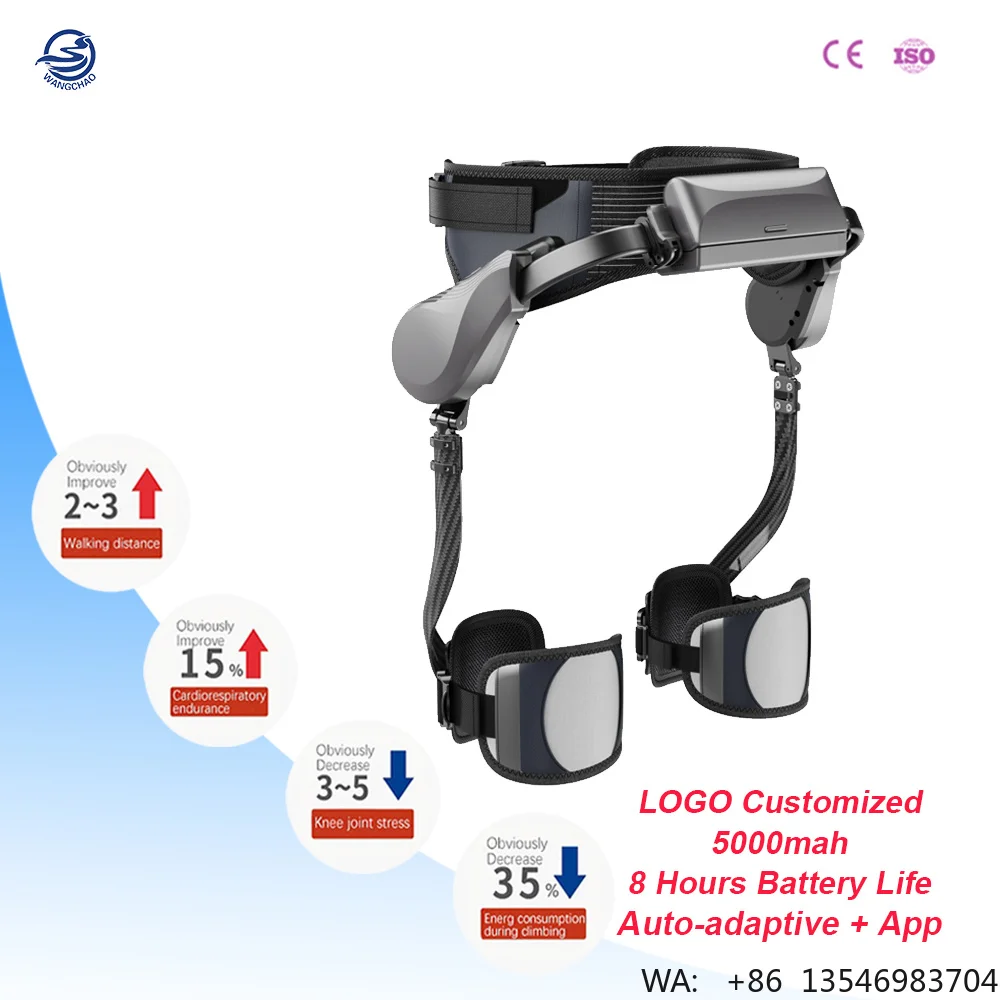 

Carbon Fiber AI Exoskeleton Robot Electric Power Suit Lightweight Hiking Walking & Climbing Sport Robot Assistance
