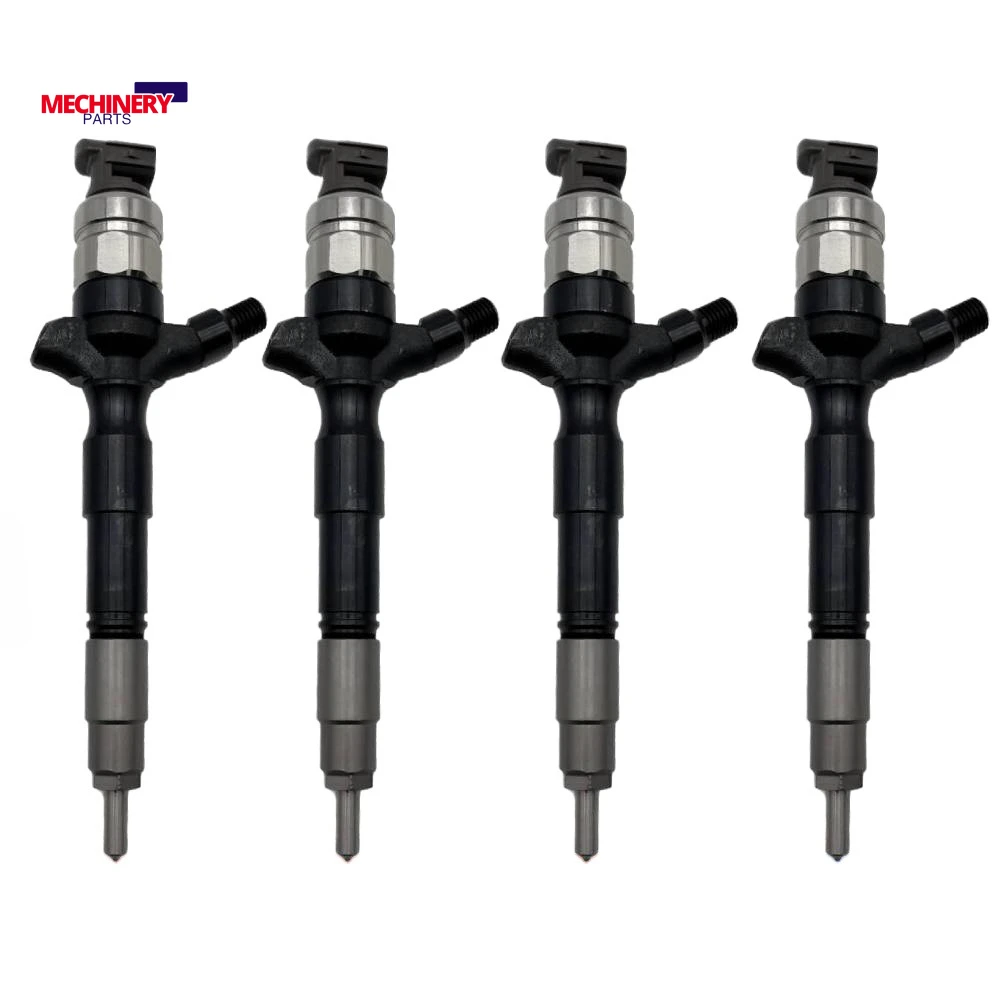 

4pcs Fuel injector for Toyota Hilux 2KD-FTV 23670-0L070 095000-8740 23670-09360 23670-0L010