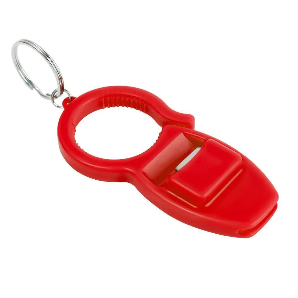 Portable 3 in 1 Opener Plastic Keychain With Hanging Loop Easy Grip Can Opener Manual Multifunction Beer Beverage Bottle