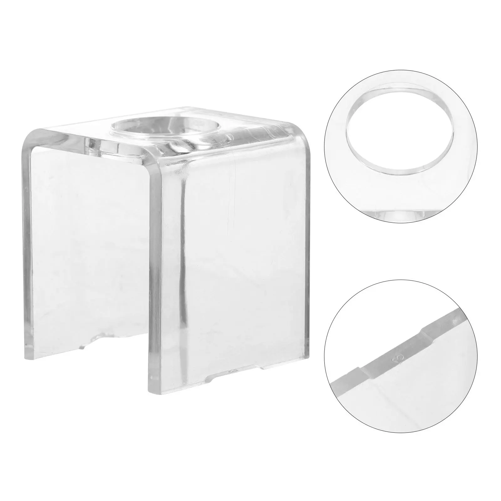 10 pçs diy batom molde suporte balm labial rack reutilizável portátil ferramenta de maquiagem bálsamo labial diy rack batom molde suporte