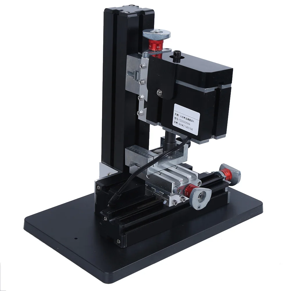 TZ20005MA 60W Mini Lathe Drilling Milling Machine 12000RPM Power Tools Woodworking System Metal  universal lathe machine