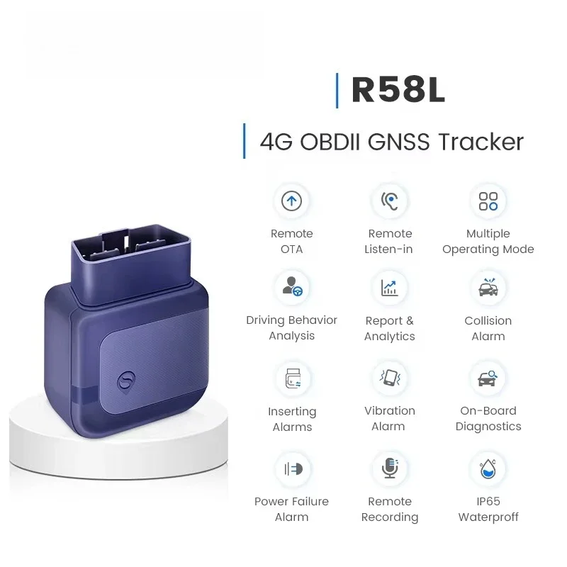 White Label Vehicle Management System Car GPS Tracking Device With China OBD Custom Tracker For North America