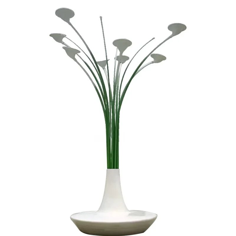 

Magnolia tree modeling square landscape lamp seat combination