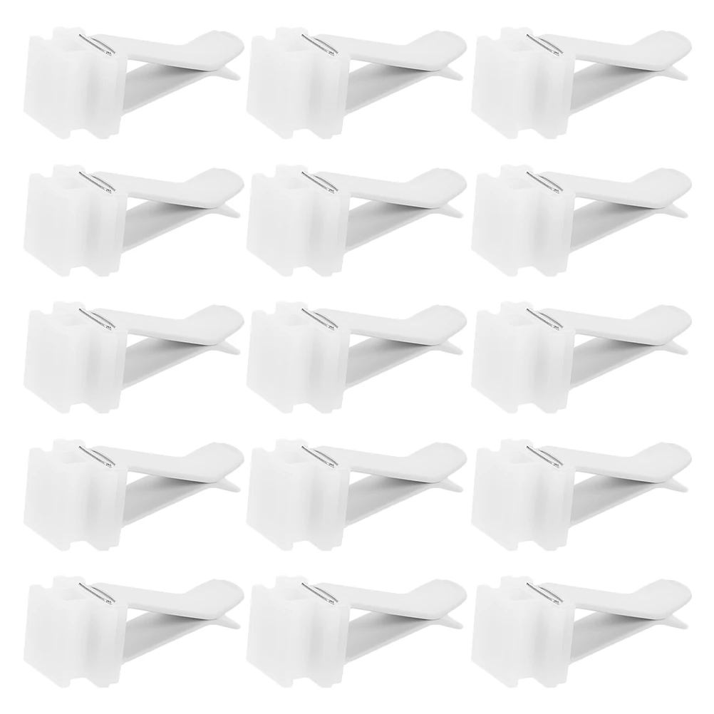 

Perfume Clip Air Freshener Conditioning Outlet Decoration White Plastic Car Vent