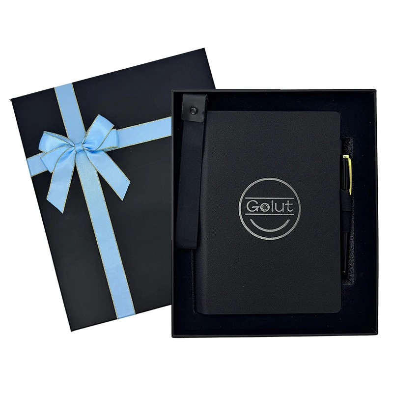 A5 Loose-leaf Notebook Gift Box Set Business Meeting Study Record Book Daily Office Writing Staff Student Admission Party Gift