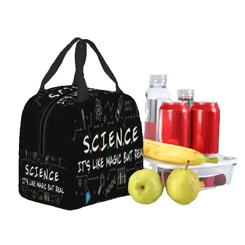 

Научные изолированные сумки для обеда, учитель химии, математики, герметичный холодильник, термобокс для бенто, для женщин и детей