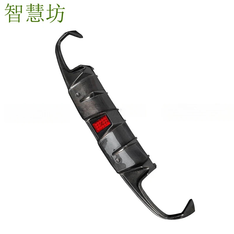 

Suitable For Mercedes-Benz C-Class W205 Modified And Upgraded Brabus Rear Lip Tailpipe Decoration With Lights