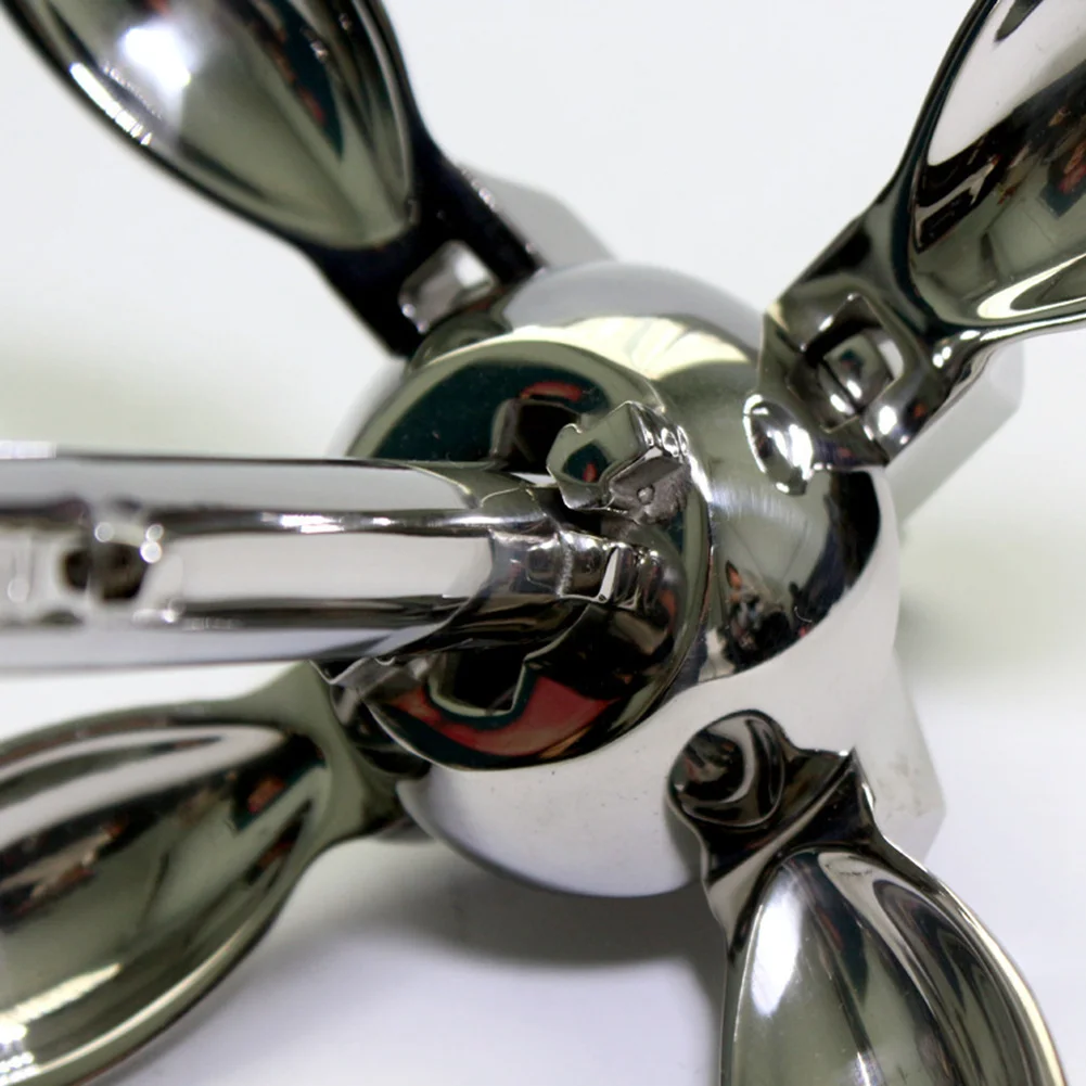 قارب قابل للنفخ 316 الفولاذ المقاوم للصدأ الحديد مرساة معدنية لقارب كاياك زورق طوف قارب صيد كاياك 0.7 كجم الساخن