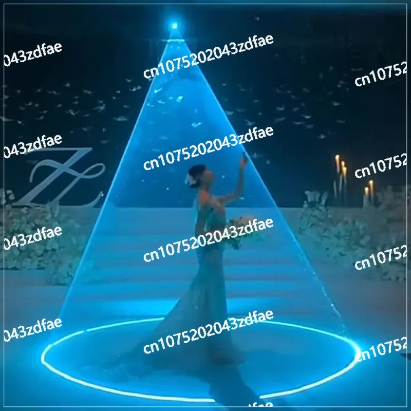 Disco Stage Animation Laser Snow Projection Party