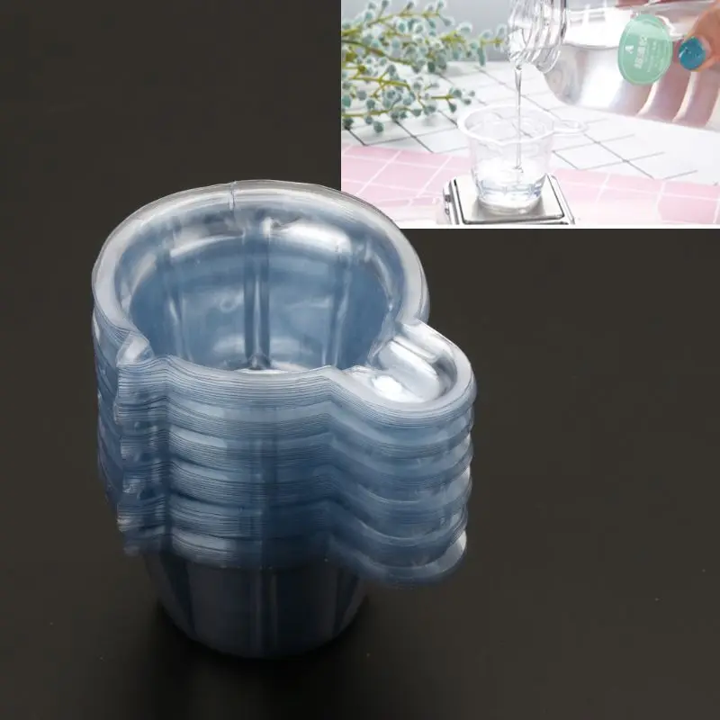 20/100pcs 40ml Disposable Cups Preparing Cup Dispenser for DIY Epoxy Resin