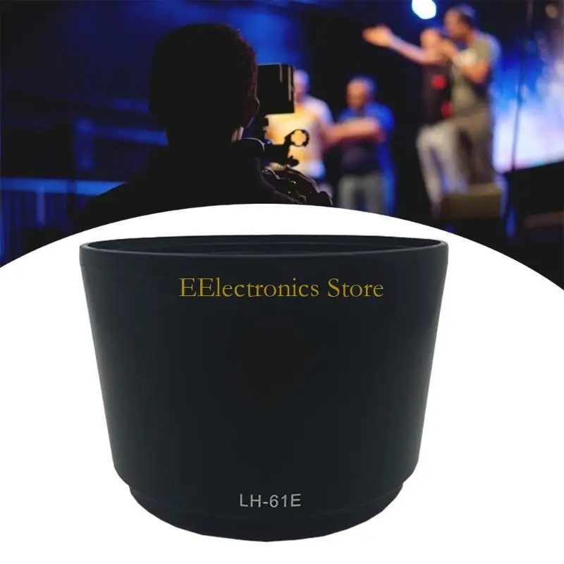 

B03C Бленда объектива камеры LH-61E Крышка объектива для ЦИФРОВОГО объектива 75–300 мм f/4,8–6,7 диаметром 58 мм Легко доступный