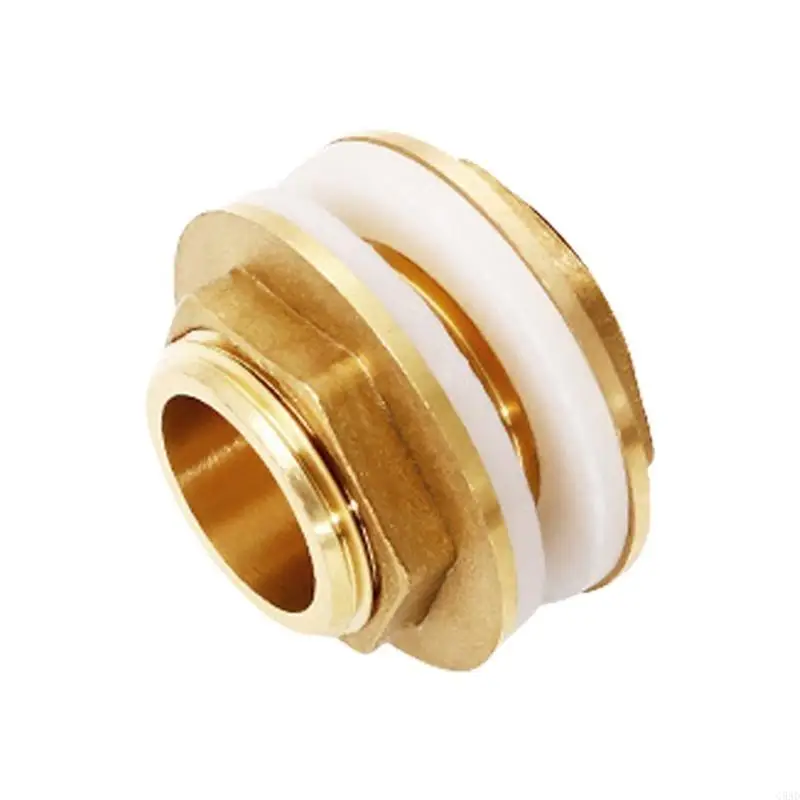 Brass Pipe Jointer Double Male Thread Garden Water Pipe Joint Aquariums Fish Tanks Water Supply Accessories Water Tanks C5AD