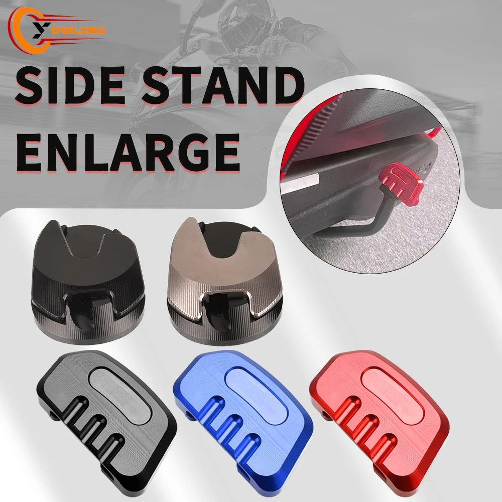 

For HONDA PCX160 ADV150 2019-2023 Motorcycle CNC Kickstand Enlarge Foot Side Stand Extension Plate Pad Accessorie 2020 2021 2022