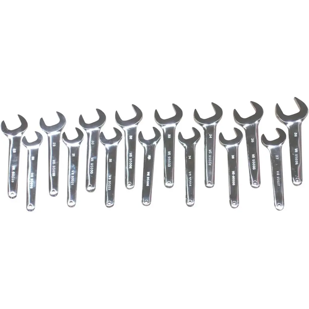 

15-Piece Metric Service Wrench Set with 9515 Features