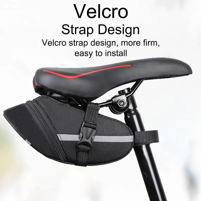 New Bicycle Bag Bike Saddle Bag Cycling Seat Tail Pouch Seatpost Storage Bag Pannier Backpack Bicycle Accessories