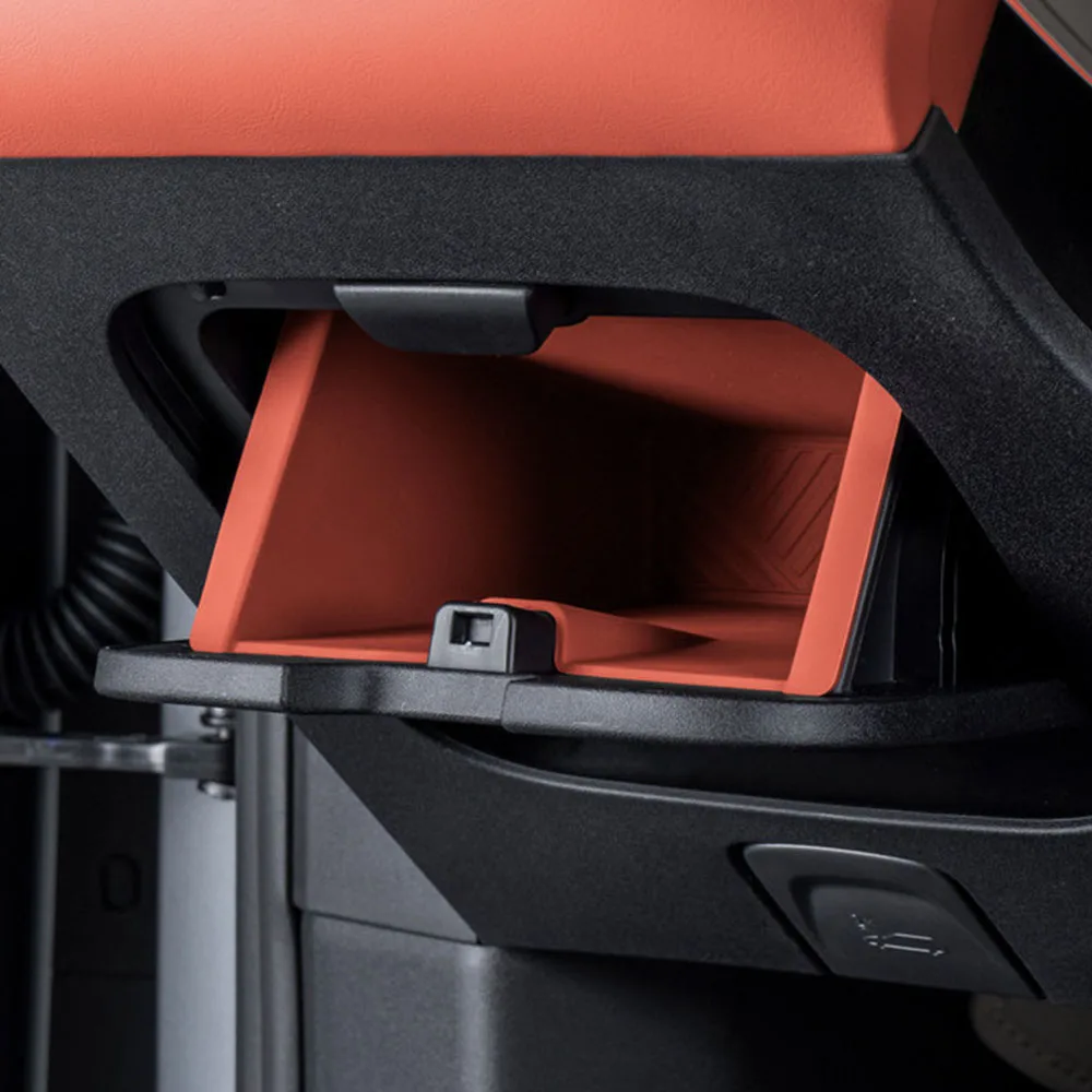 Storage Box Under Steering Wheel Fit For 2026 2027 VOYAH Passion S Silicone Pad For Driver's Storage Box Automotive Supplies