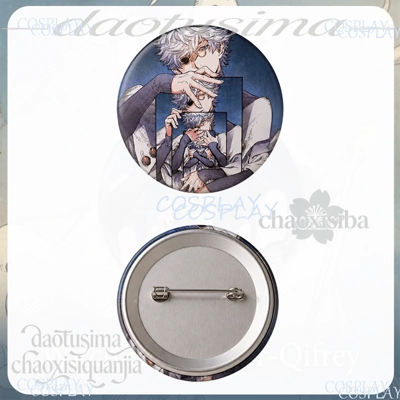 Qifrey Cartoon Badges Tinplate Soft Button Pin Brooch Metal Badge Accessories Halloween Birthday Gifts Anime Witch Hat Atelier