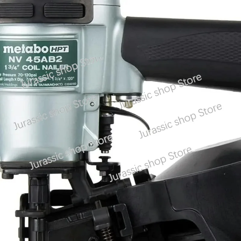 Metabo HPT Roofing Nailer | 16 Degree Magazine | Accepts 7/8-Inch To 1-3/4-Inch Nails | NV45AB2