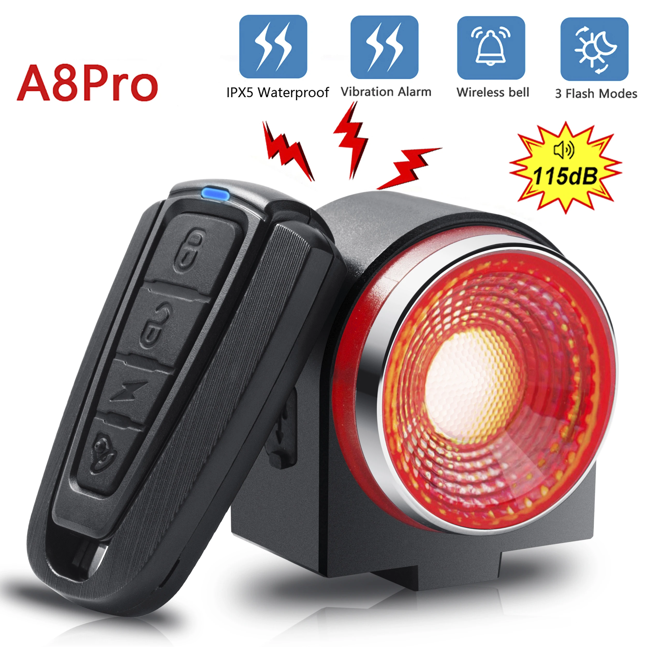 #29 USB Rechargeable Bike Lights Discount Picks
