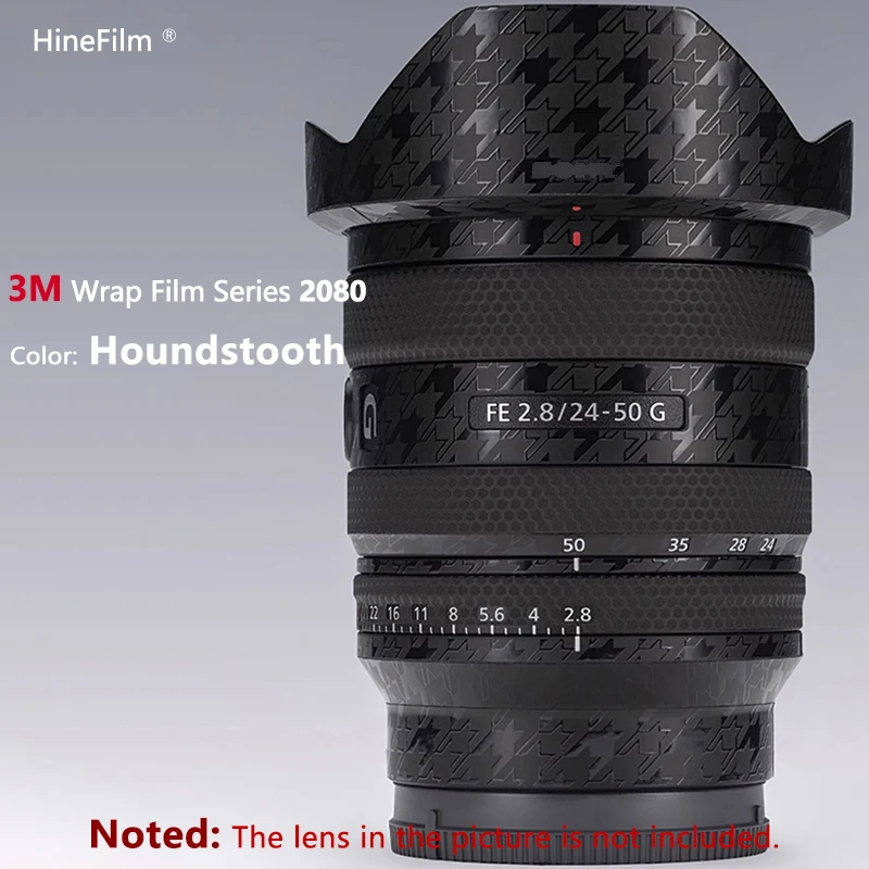 Per Sony FE24-50 F2.8 G Lens Sticker 24-50 Lens Wrap Cover per Sony FE 24-50mm F2.8 G Lens Protector Skin SEL2450G 2450 Sticker