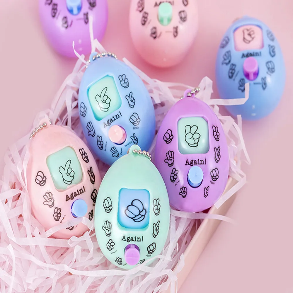 12-Pack Plastic Jerking Egg Toys Kids Birthday Party Favors Back to School Student Gifts