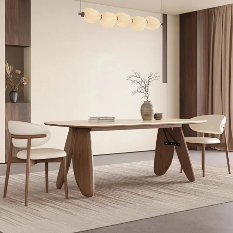 Nordic Study Dining Table Dressing Desk Wood Modern Dining Table Designer Office Chairs Living Room