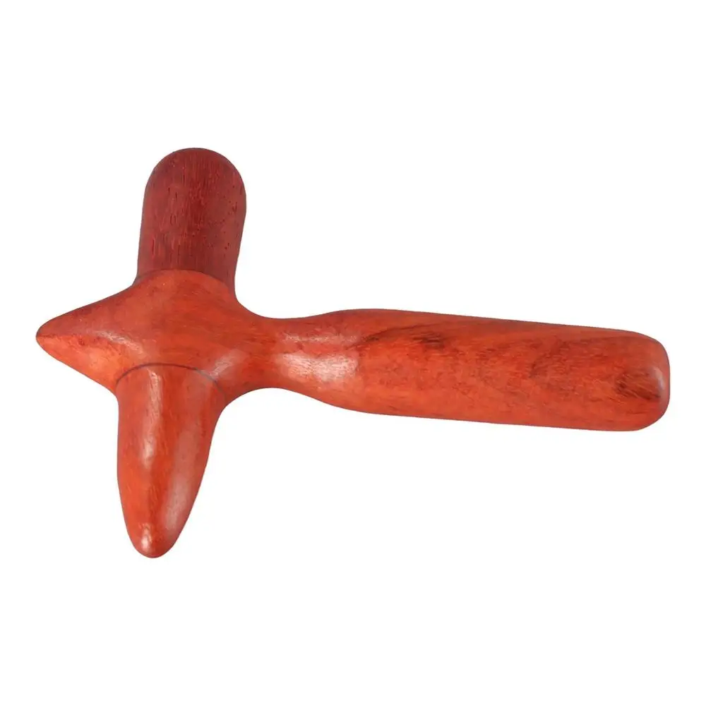 

Sandalwood Cross Hammer Trigger Point Soreness Relief Acupuncture Acupoint Stick Muscle Relaxation Wooden Body Massage Stick