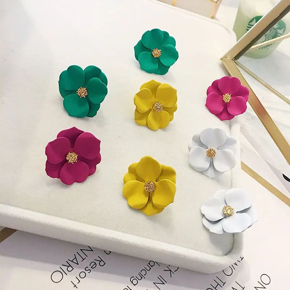 

Sweet Classic Girls Women Cute Floral Earrings Fashion Accessories Jewelry Ear Studs