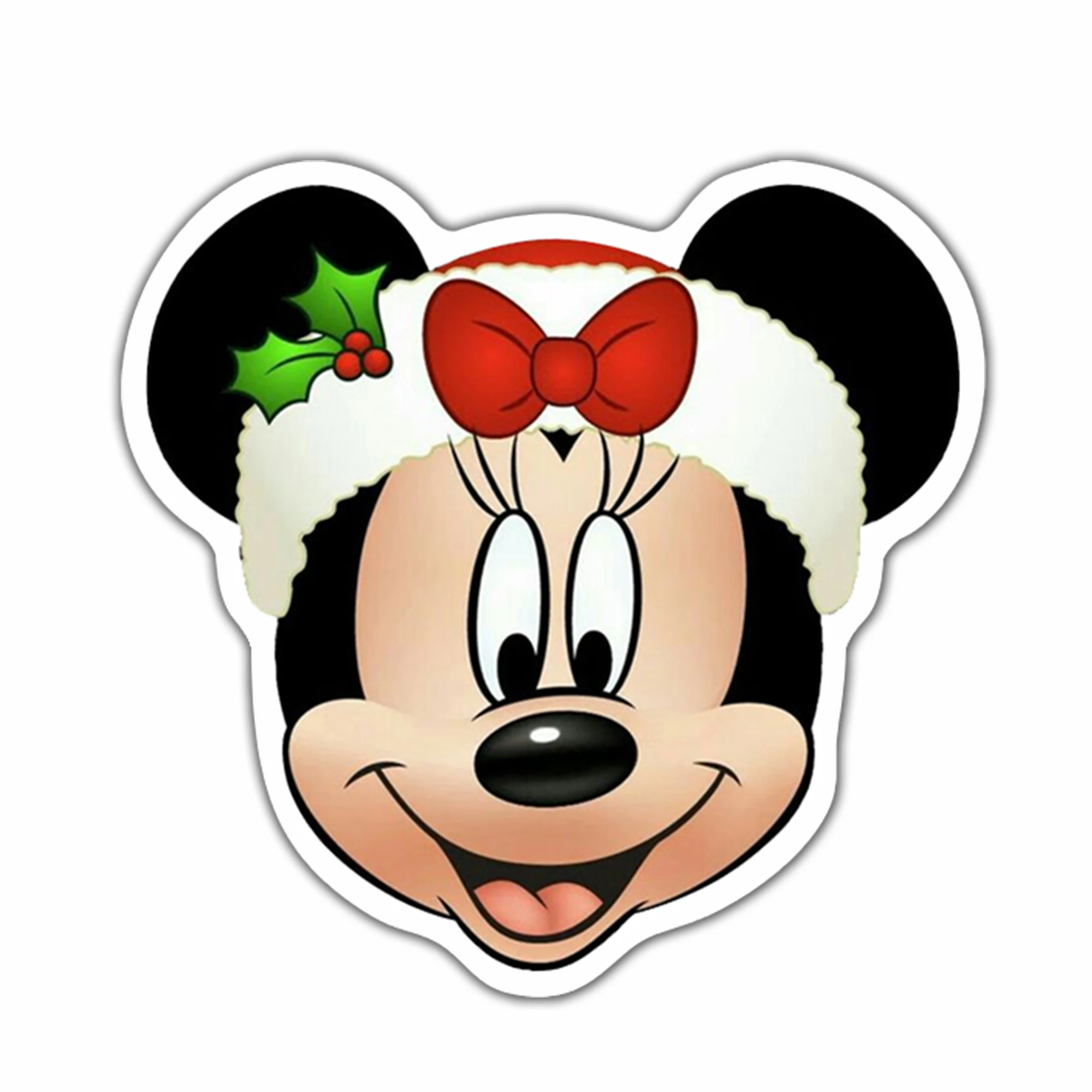 

Disney Mickey Minnie 5Pcs Flatback Planar Resin Acrylic Hair Accessories Hair Bow Embellishment Cabochon Scrapbook DIY Craft