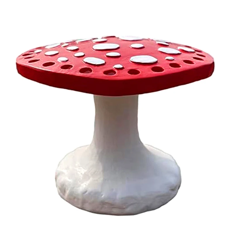 Mushroom Earring Holder Earrings Storage Shelf Jewelry Display Stand Durable Cute Resin Ring Pendant Jewelry Holder