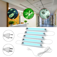 1-5Pcs UV Quartz Lamp Ultraviolet Germicidal Lamp UVC Sterilizer Kill Dust Mite Eliminator T5 Tube 6W 8W 220V 110V Sterilizer