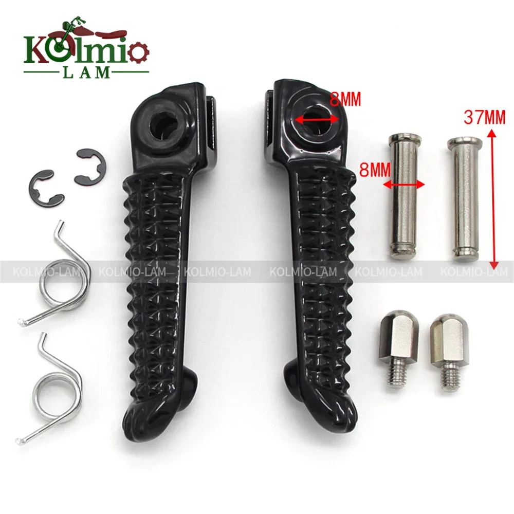 Fit For 2003 - 2025 YAMAHA YZF R1 R6 Motorcycle Front Footrest Foot Peg YZF-R1 R1S R1M 2015 2016 YZF-R6 2024 2023 2022 2021 2019
