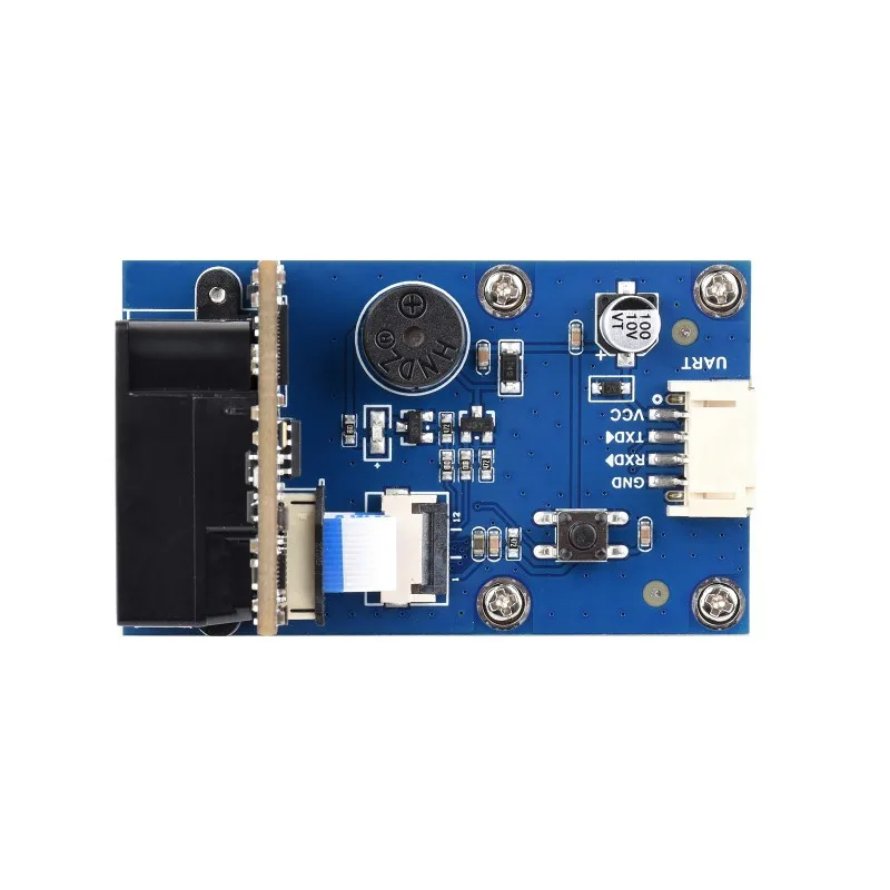 Waveshare 2D Codes Scanner Module (E), Barcode / 2D Code Scanner Module, Supports Metal DPM Code Recognition