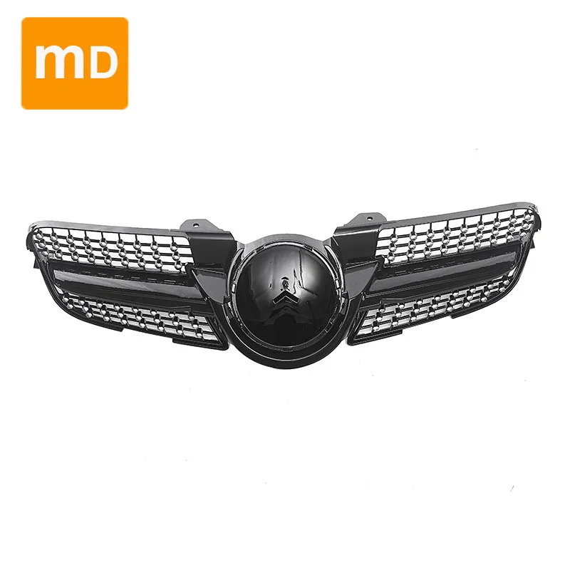 Glossy Black Radiator Grilles For 2008-2010 Mercedes Benz SLK Level R171 Modified Starry Sky Version Car Accessories