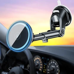 For Car Phone Holder Mount Magnetic Phone Holder Stand Mobile Phone Bracket For iPhone 15/14/13/12 Samsung Huawei Xiaomi