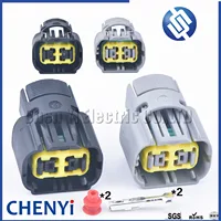 Conector de luz antiniebla de parachoques delantero para ford mustang Buick Regal excelle, 2 pines, resistente al agua