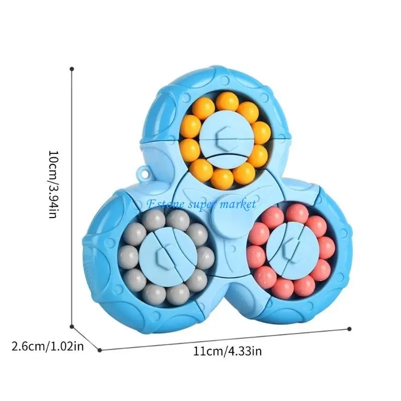 090b Obróć Cube Fasin Puzzle, stres i lęk Fidgets Toy Sensory Toy