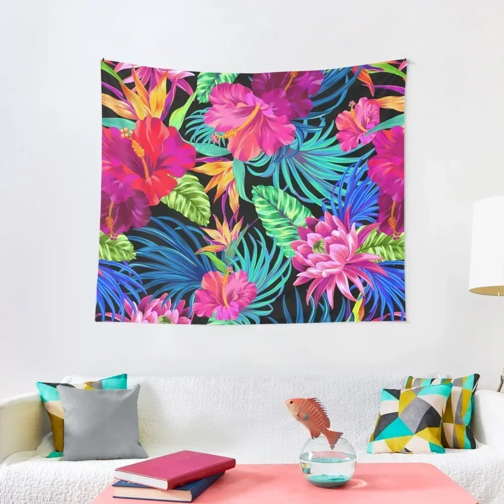 

Drive You Mad Hibiscus Pattern Tapestry Bathroom Decor Bedroom Decor Decorative Wall Murals Tapestry